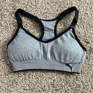 Size XS gray Puma sportsbra